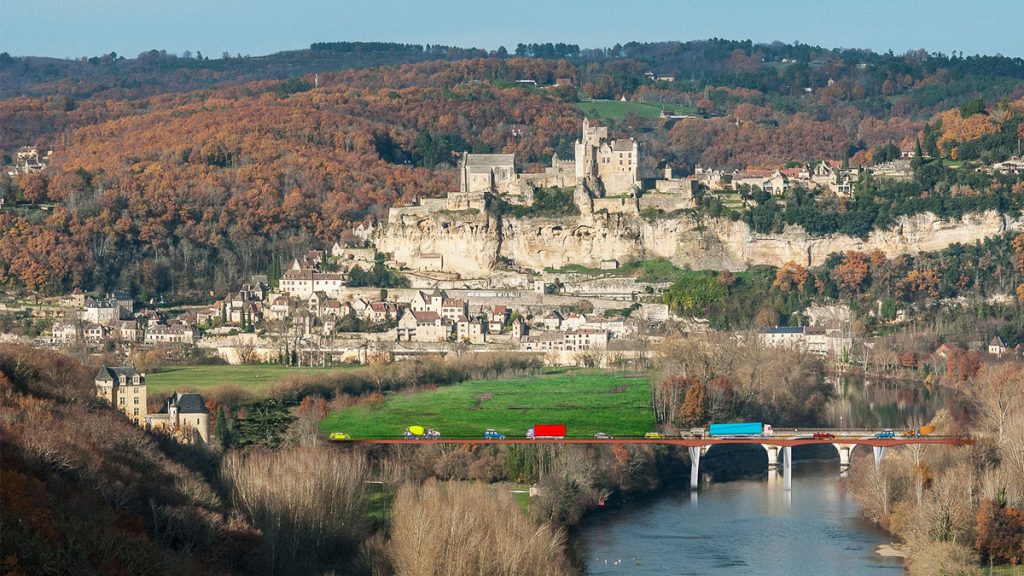 Vue de Beynac et Fayrac